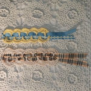 Crochet Handmade Bookmarks Set of Two